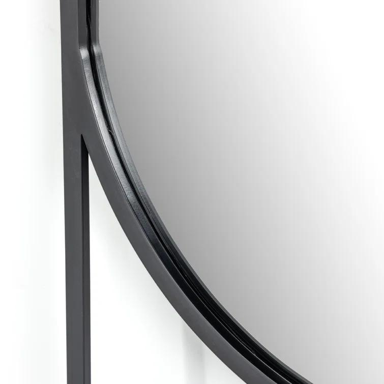 Michelle Floor Mirror - Black