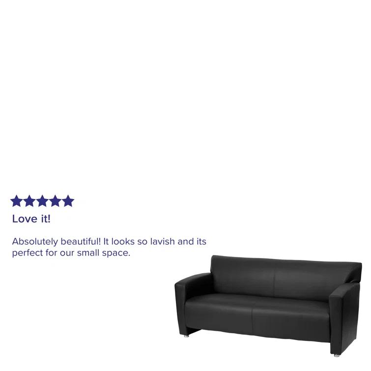 HERCULES Majesty Series LeatherSoft Sofa with Extended Panel Arms