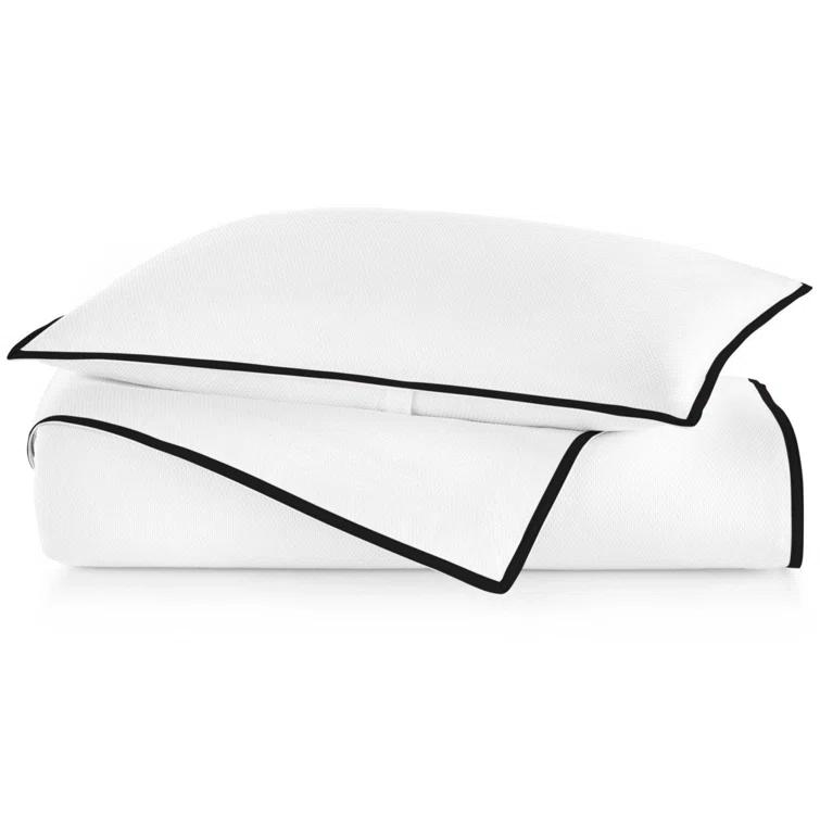 Peacock Alley Pique II 100% Cotton Modern & Contemporary Duvet Cover