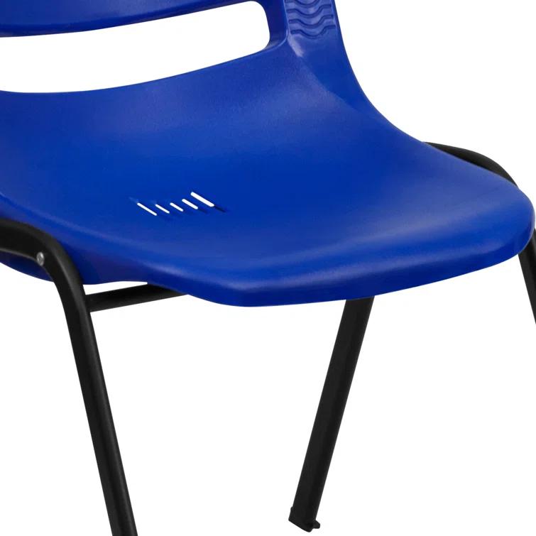Flash Furniture Keaton Plastic Stacking Shell School Chairs by Flash Furniture (Set of 5)