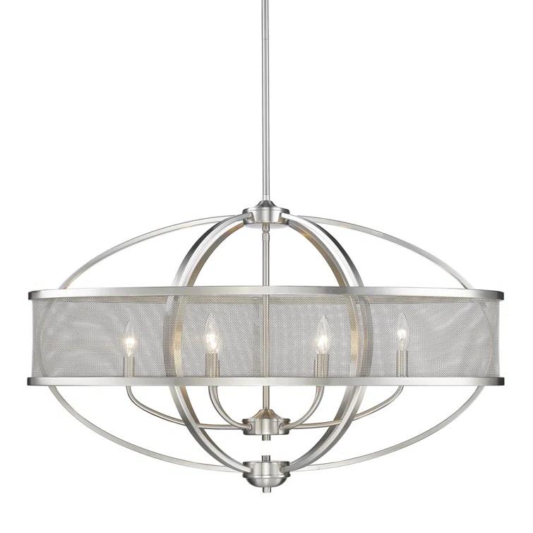 6 - Light Dimmable Chandelier