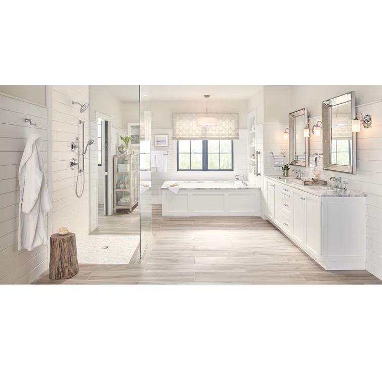 Belfield Tub and Shower Faucet with Lever Handle and Posi-Temp