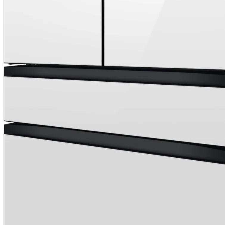 Bespoke 4-Door French Door Refrigerator (29 cu. ft.) with Beverage Center™ - Middle and Bottom Panels