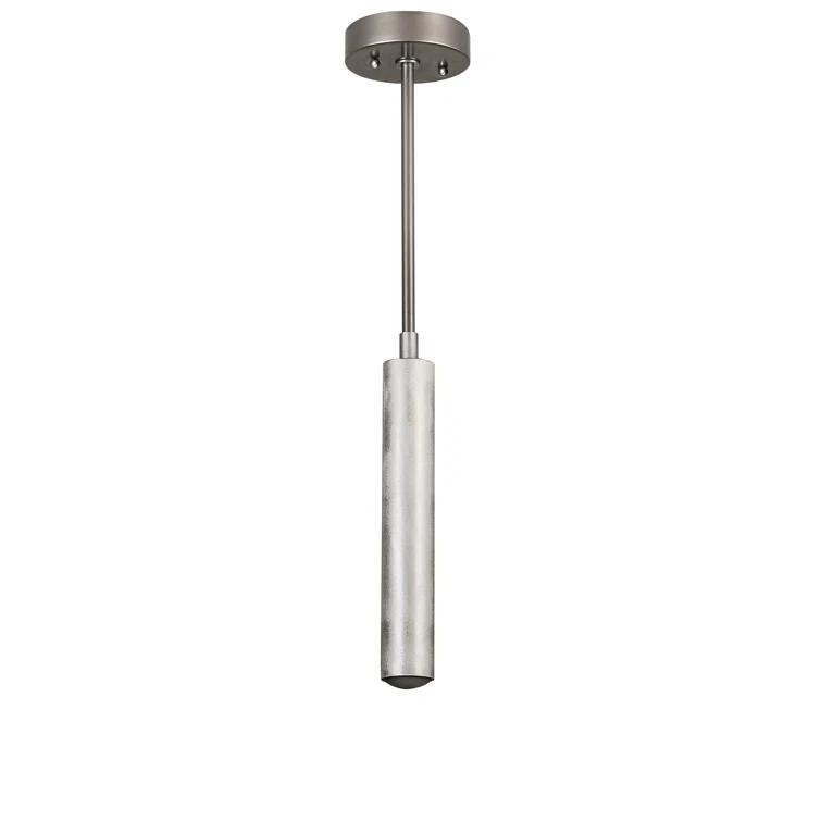 Cilindro 1 - Light Nickel LED Single Pendant