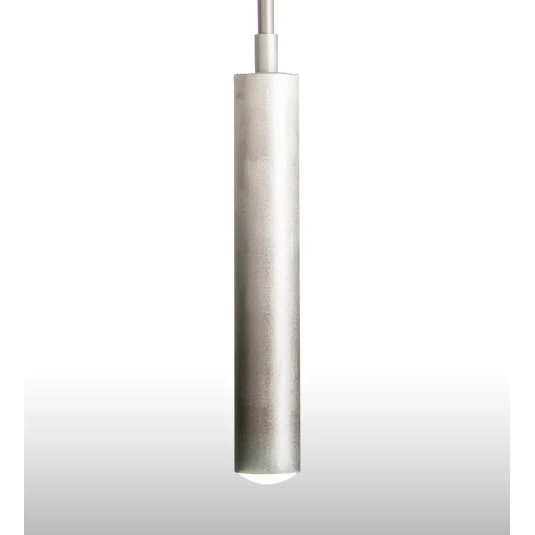 Cilindro 1 - Light Nickel LED Single Pendant