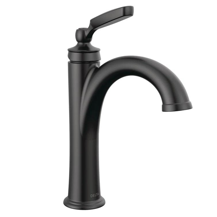 Woodhurst Single Hole Bathroom Faucet with Drain Assembly