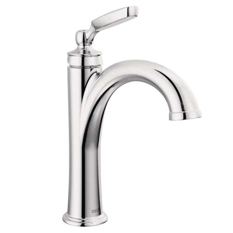 Woodhurst Single Hole Bathroom Faucet with Drain Assembly