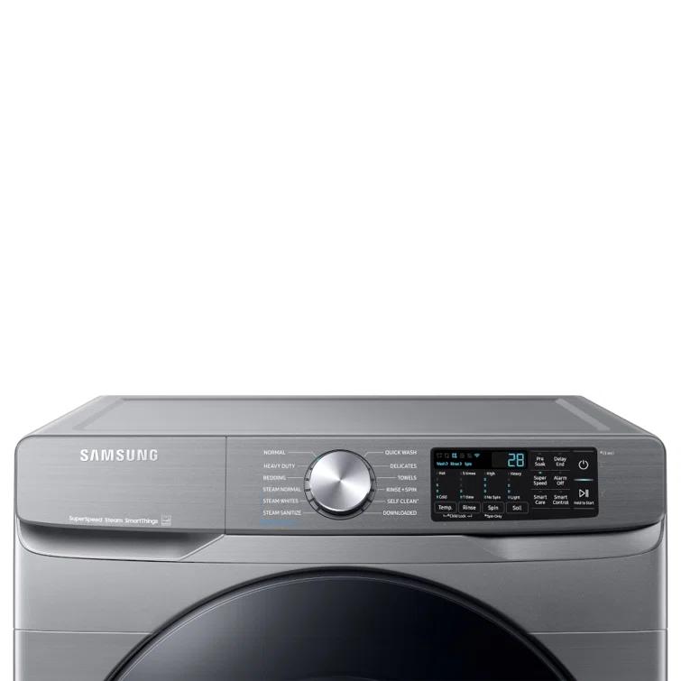 Samsung 4.5 cu. ft. Large Capacity Smart Front Load Washer with Super Speed Wash