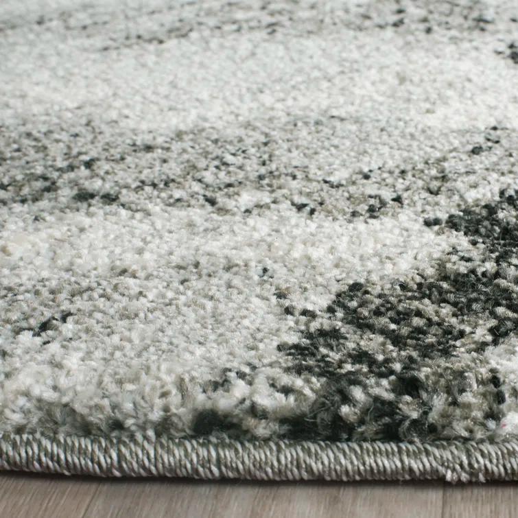 Retro 2144 Performance Abstract Rug