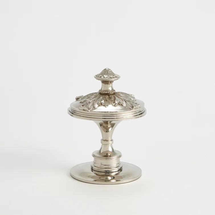 Newel Cap Sculpture-Nickel