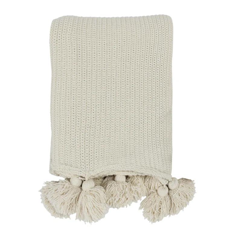 Portia Throw - Ivory / 50" x 70"