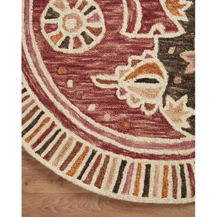 Ayo Hand Hooked Wool Abstract Rug