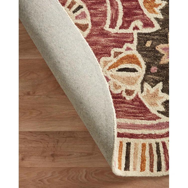 Ayo Hand Hooked Wool Abstract Rug