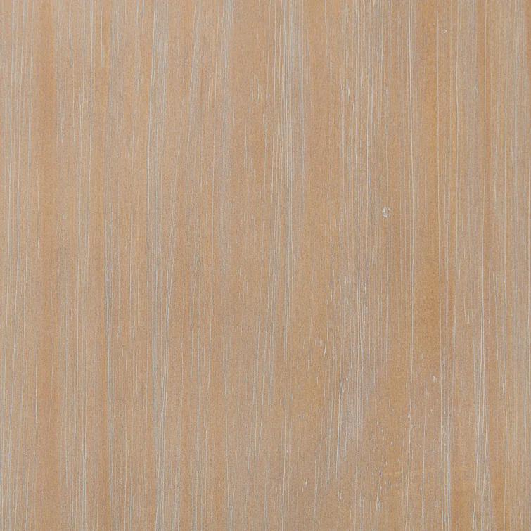 Arden 5-Piece King Bedroom Furniture Set w/ King-Sized Bed, 2x 2-Drawer Nightstands, 5-Drawer Chest & 6-Drawer Double Dresser, Solid Wood Set, Metal Bar Handles & Elegant Light Driftwood Finish