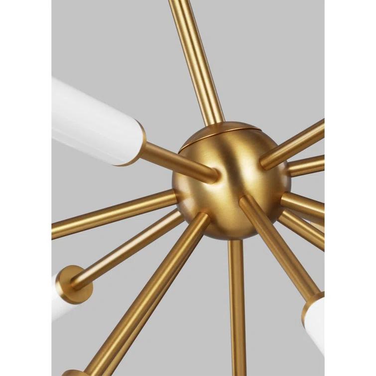 kate spade new york Monroe 12 - Light Dimmable Sputnik Sphere Chandelier