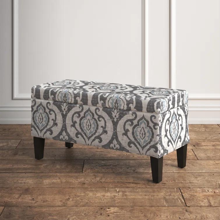 Chantrell 36" Wide Large Decorative Storage Bench