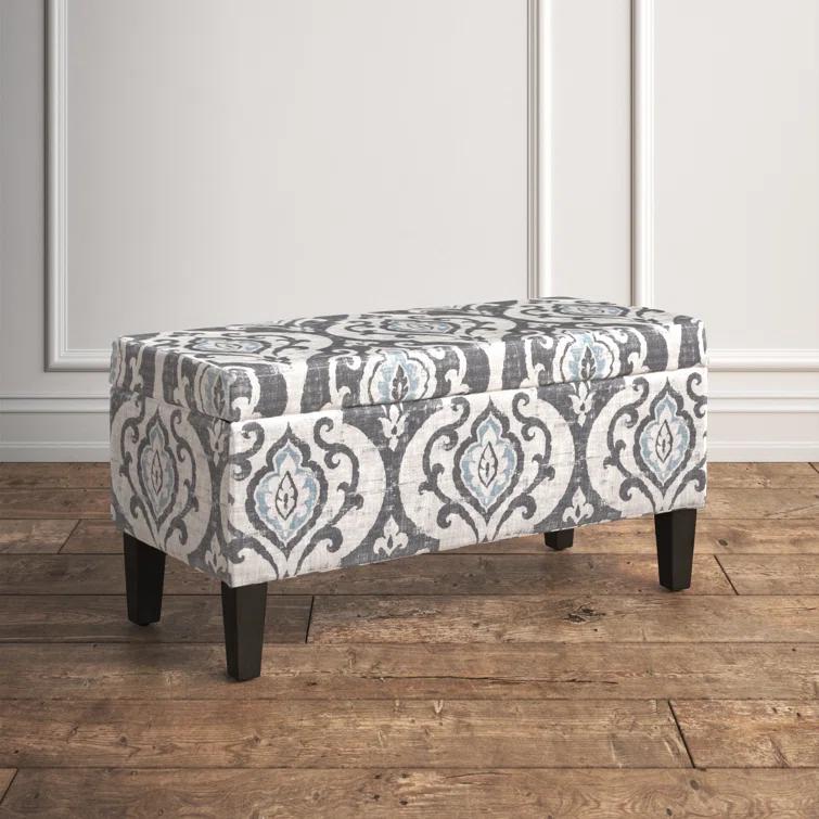Chantrell 36" Wide Large Decorative Storage Bench