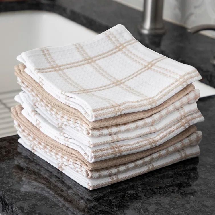 T-fal Flat Waffle Kitchen Dishcloth Set