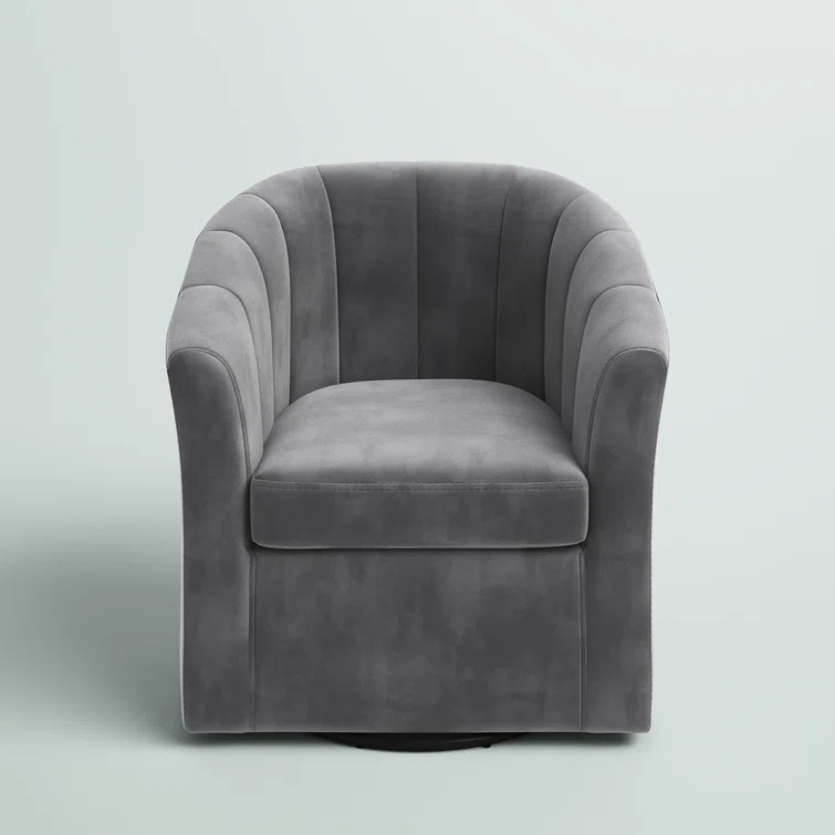 Modway Prospect Performance Velvet Swivel Armchair