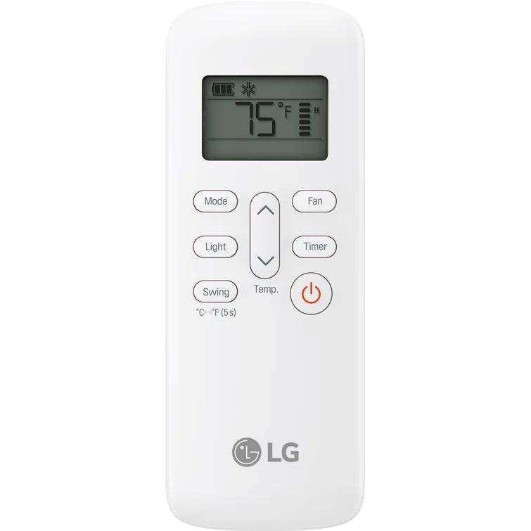 LG 8,000 BTU DOE / 12,000 BTU ASHRAE Smart Portable Air Conditioner, Cools 400 Sq.Ft.