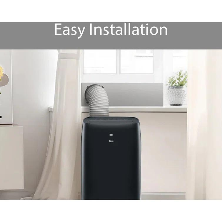 LG 8,000 BTU DOE / 12,000 BTU ASHRAE Smart Portable Air Conditioner, Cools 400 Sq.Ft.