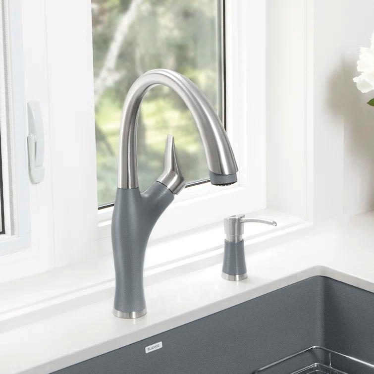Artona Pull Down Dual Spray Kitchen Faucet