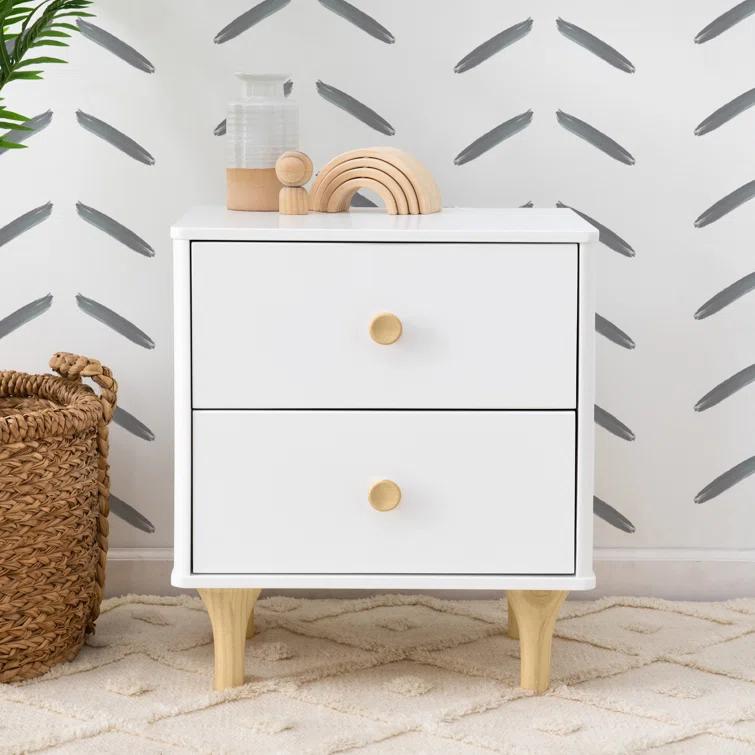 Lolly 2 Drawer Nightstand with USB Port