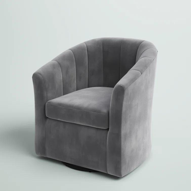 Modway Prospect Performance Velvet Swivel Armchair