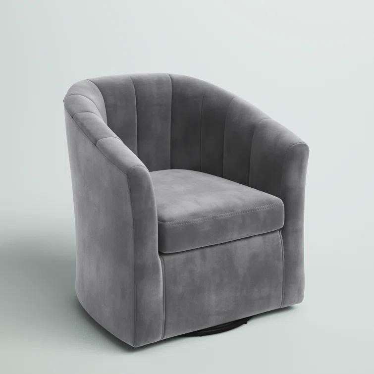 Modway Prospect Performance Velvet Swivel Armchair