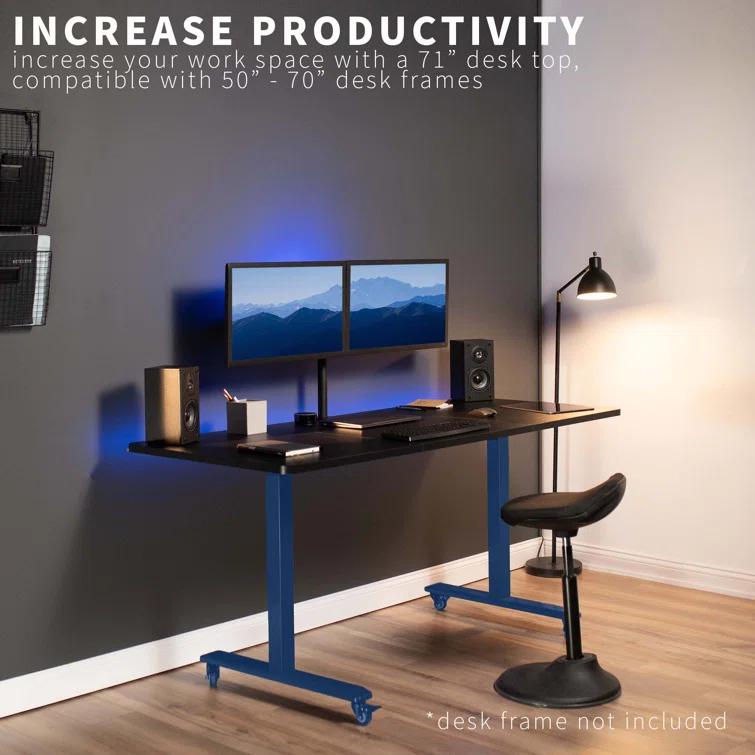 Universal Table Top for Sit to Stand Desk Frames