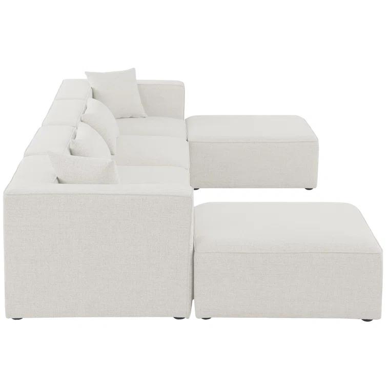 Cube 6 - Piece Upholstered Sectional