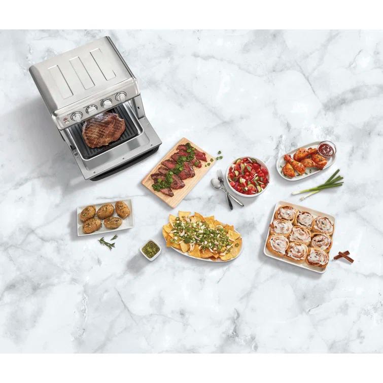 Cuisinart Air Fryer Toaster Oven with Grill, Stainless Steel