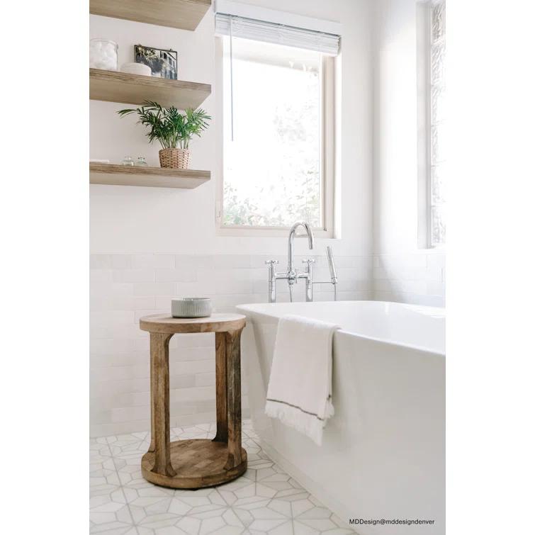 Blomma Marble Random Mosaic Wall & Floor Tile