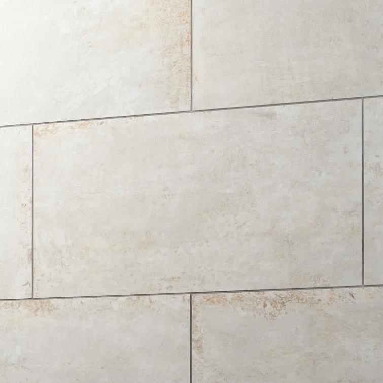 Mantis 11.81 in. x 23.62 in. Matte Porcelain Concrete Look Floor and Wall Tile (13.55 Sq. Ft./Case)
