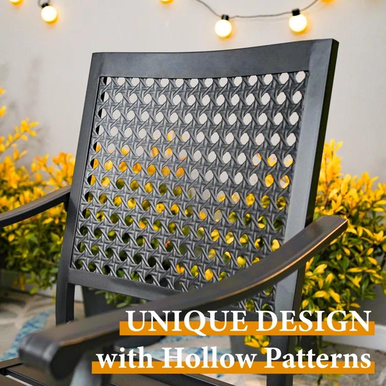 Argyri Stacking Patio Dining Chairs