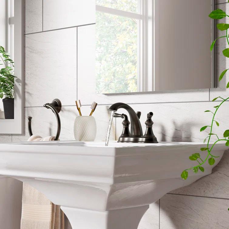 Kohler Devonshire Centerset Bathroom Sink Faucet, 1.2 gpm