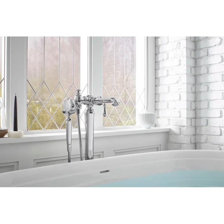 Artifacts® Single Handle Floor Mounted Clawfoot Tub Faucet