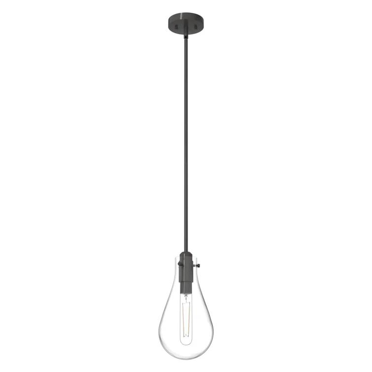 Hunter Fan Lundin 1 - Light Single Tear Drop Pendant