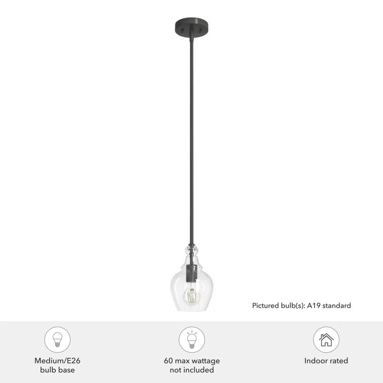 Maple Park 1 Light Bell Pendant