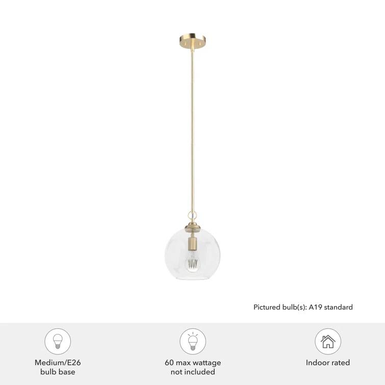 High Oaks 1 Light Globe Pendant