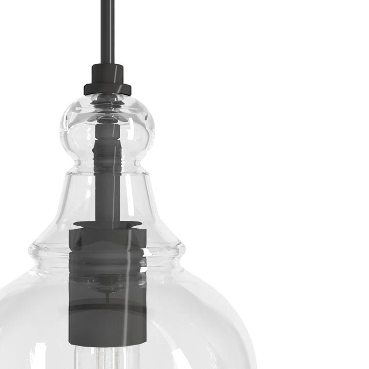 Hunter Fan Maple Park 3 Light Linear Bell Pendant