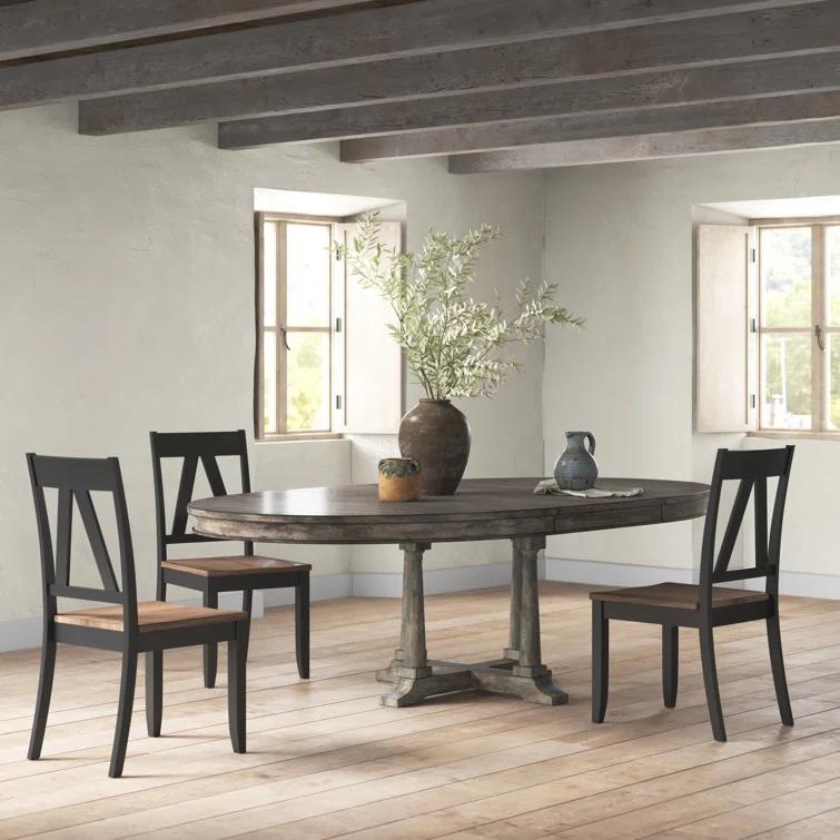 Lincoln Park 74 '' Extendable Dining Table