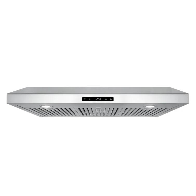 Cosmo 36 in. Haven Collection Ducted Under Cabinet Range Hood, Touch Controls, LED Lights, Permanent Filters, Stainless Steel