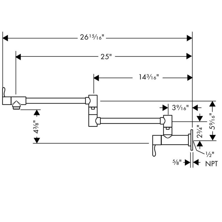 AXOR AXOR Citterio Kitchen Faucet 39834801