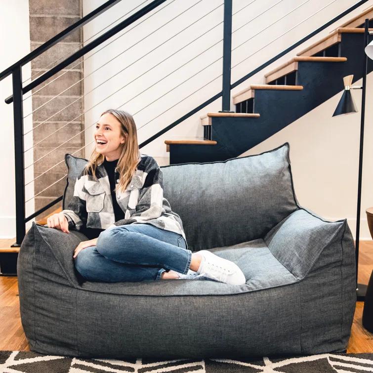 Big Joe Imperial Polyester Bean Bag Sofa