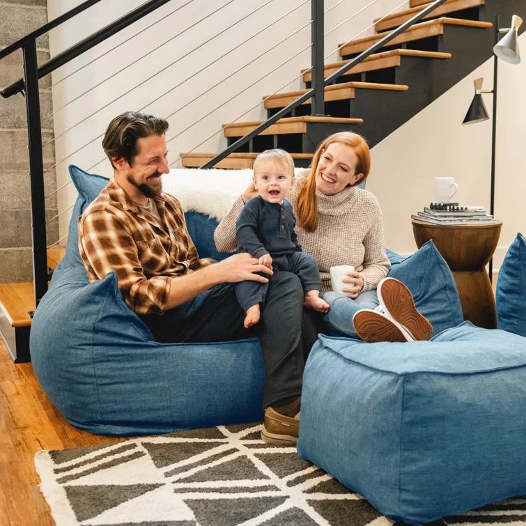 Big Joe Imperial Polyester Bean Bag Sofa