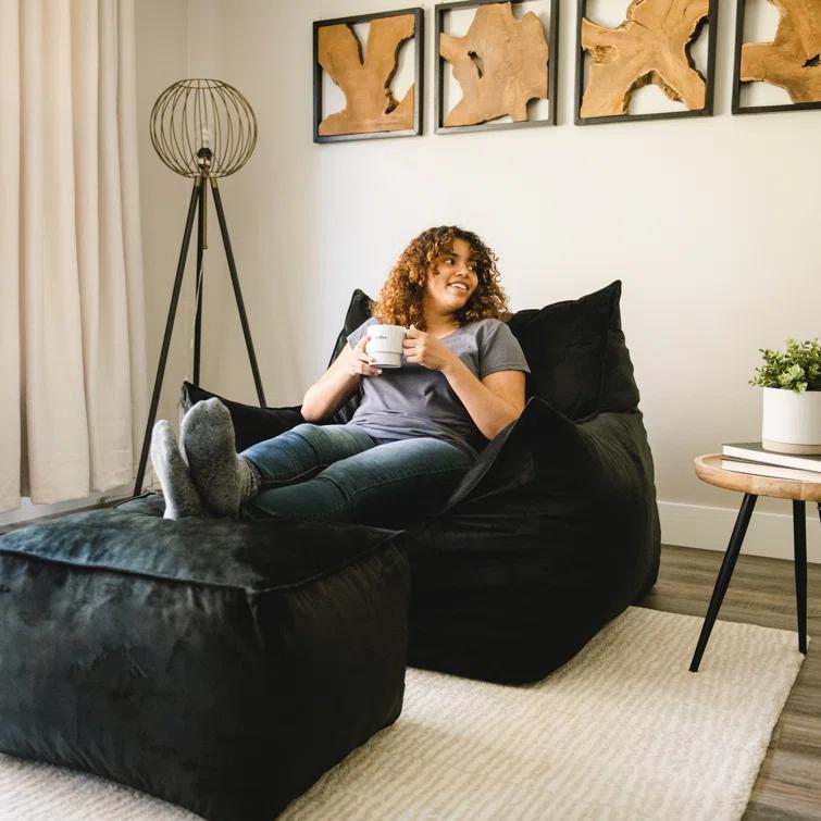 Big Joe Imperial Polyester Bean Bag Lounger