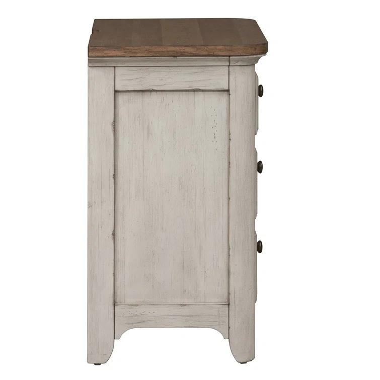 Harlowe 3 Drawer Nightstand