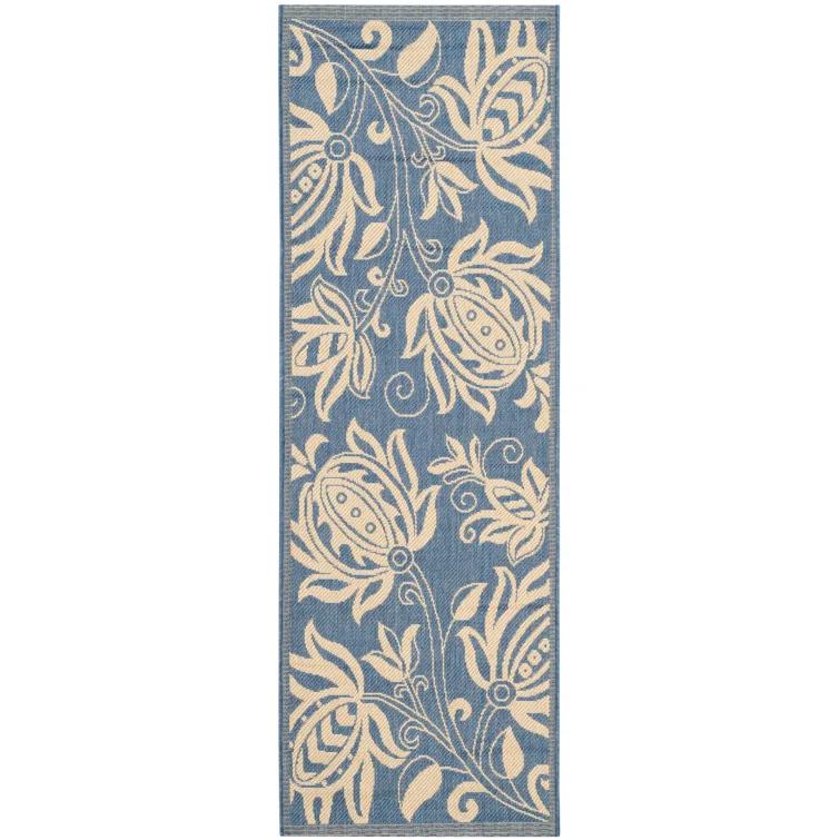 Clansy Performance Floral Rug