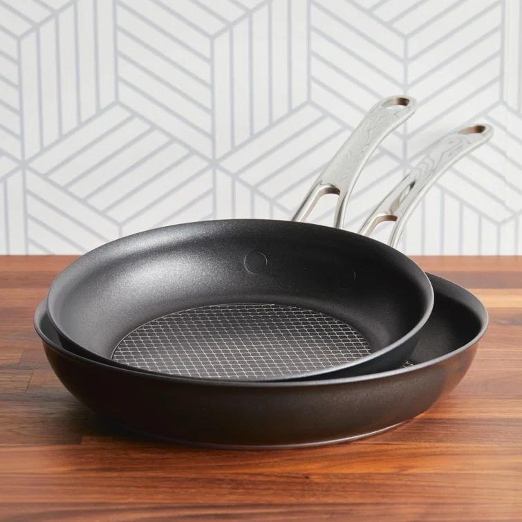 Anolon Anolon X Hybrid Nonstick Induction Frying Pans / Skillet Set - 8.25 Inch and 10 Inch